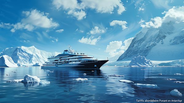 Tarifs abordables pour une croisière ponant en antarctique