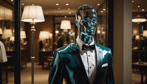 Mannequin homme en verre trempé : élégance et modernité réunies